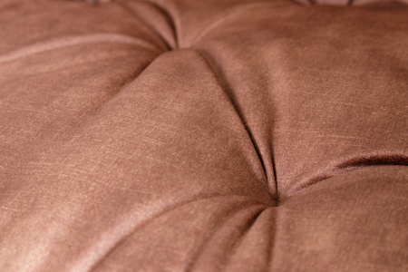 Set 2 scaune de bar MILANO din catifea maro, 75 cm [4]