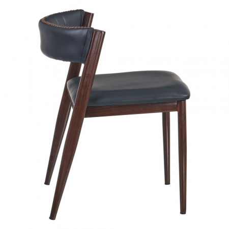 Set 2 scaune din metal și piele 51 X 55 X 72 CM [3]