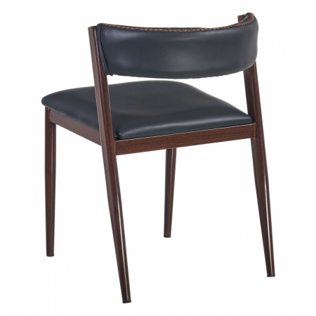 Set 2 scaune din metal și piele 51 X 55 X 72 CM [4]