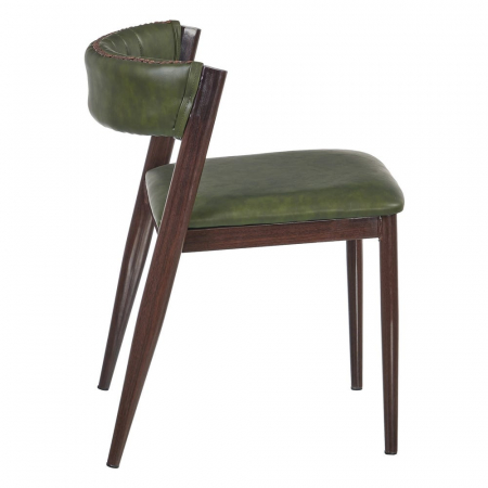 Set 2 scaune din metal și piele 51 X 55 X 72 CM [3]