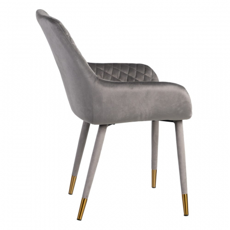 Set 2 scaune dining 56 X 57 X 86,50 CM, gri [4]