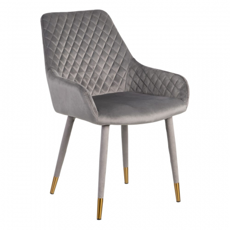 Scaune - Set 2 scaune dining 56 X 57 X 86,50 CM, gri