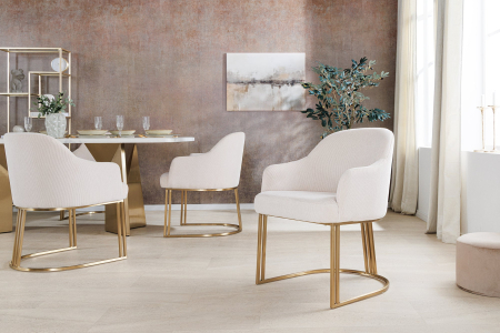 Set 2 scaune EXTRAVAGANCIA bej [3]