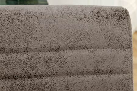 Set 2 scaune LOFT din microfibra taupe [5]