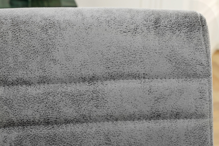 Set 2 scaune LOFT din microfibra vintage gri [6]