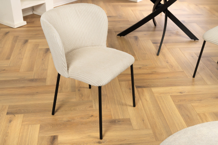 Set 2 scaune LYON din tesatura snur [2]