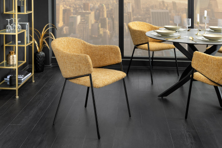 Set 2 scaune NOBLESSE galben mustar [3]