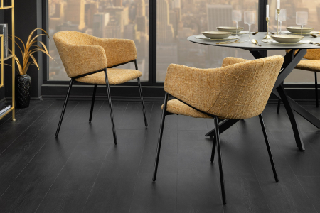 Set 2 scaune NOBLESSE galben mustar [2]