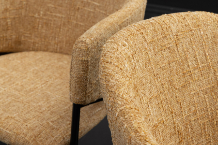 Set 2 scaune NOBLESSE galben mustar [6]