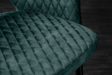Set 2 scaune PARIS din catifea turquoise [6]