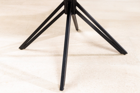 Set 2 scaune rotative EUPHORIA 180° din piele taupe [7]