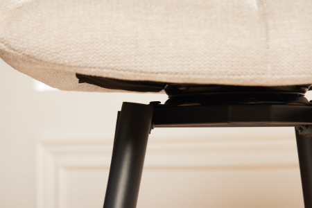 Set 2 scaune rotative PAPILLON 180° bej, 106 cm [6]