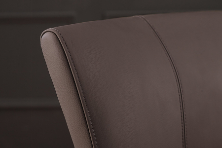 Set 2 scaune SAMSON din piele taupe [3]