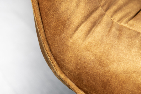 Set 2 scaune THE DUTCH COMFORT din catifea galben mustar [5]