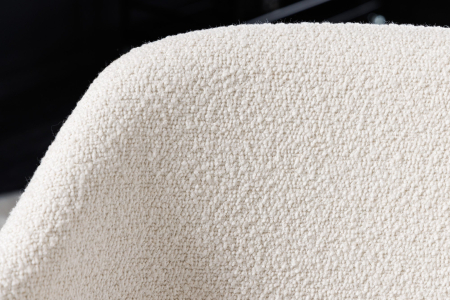 Set 2 scaune TRACY ALPINE din tesatura boucle alba [2]