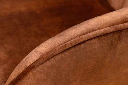 Set 2 scaune TURIN din catifea maro  [5]