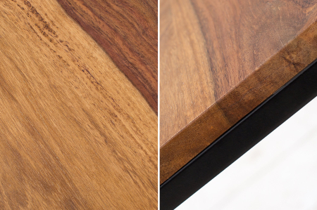 Set 3 masute de cafea ELEMENTS din lemn sheesham, 30-40 cm [6]