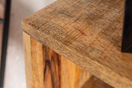 Set 3 rafturi pentru perete HEMINGWAY din lemn de mango, 43-94 cm [5]