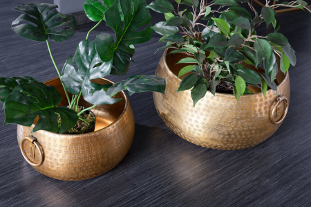 Set de 2 boluri ORIENT 28-40 cm, aurii [4]