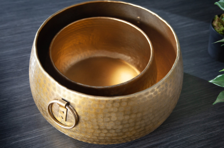 Set de 2 boluri ORIENT 28-40 cm, aurii [7]