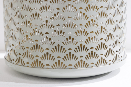 Set de 2 lanterne CANDLELIGHT de 20 cm, verde pastel [9]