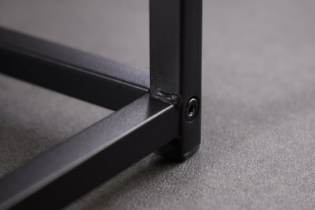 Set de 2 măsuțe laterale SLIM LINE 40-50cm aspect marmură [7]