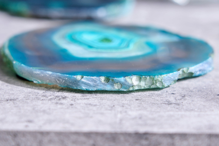 Set de 4 suporturi pentru vase ACHAT 12 cm, verde agat [5]