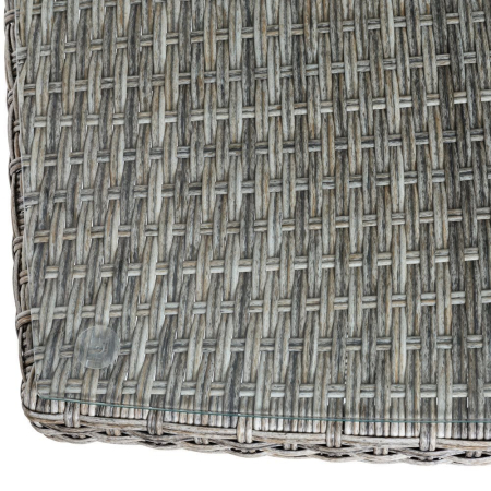 Set exterior din rattan 201 x 254 x 88 cm [5]