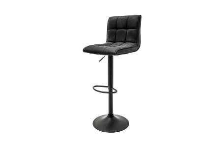 Scaune - Set două scaune de bar MODENA 95-115 cm microfibră gri vintage