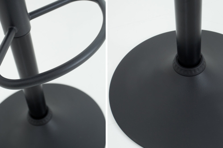 Set două scaune de bar MODENA 95-115 cm microfibră maro vintage [5]