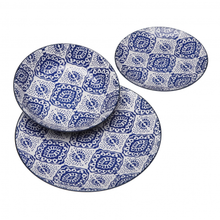 Set veselă 18 piese din porțelan AVEIRO Versa
