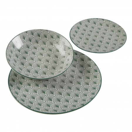 Seturi de vase - Set veselă 18 piese din porțelan CO PALM RA Versa