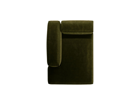 Șezlong Bergamo cu tapițerie din catifea reiată [3]