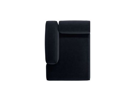 Șezlong Bergamo cu tapițerie din țesătură structurală [2]