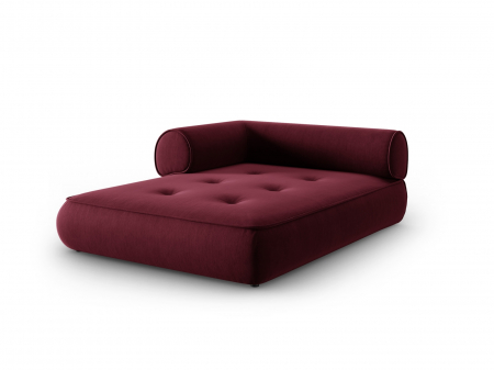 Canapele fixe - Sezlong Lily cu tapiterie din tesatura structurala