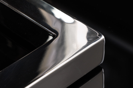 Sfeșnic ABSTRACT 50 cm 5 flăcări argintiu [9]