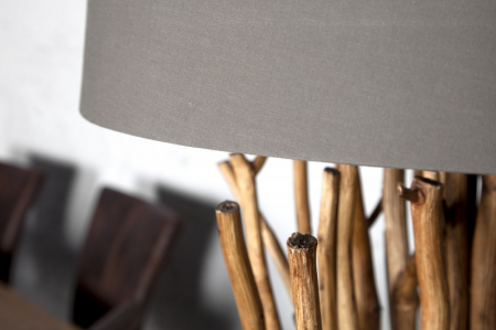 Lampadar Euphoria, Ø 55 cm, maro/gri, 175 cm [3]