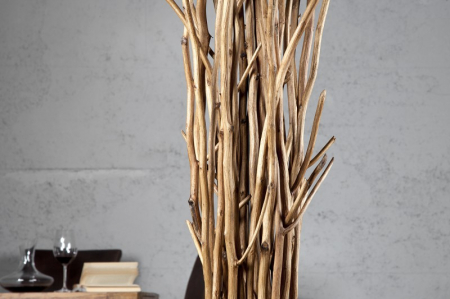 Lampadar Euphoria, Ø 55 cm, maro/gri, 175 cm [4]
