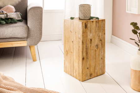 Stâlp decorativ COLUMNA 50 cm salcâm tec gri [2]