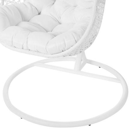 Stâlp pentru scaun suspendat de exterior Dido din oțel alb 104 x 192 cm [2]