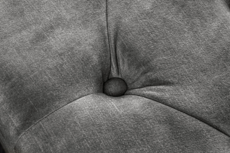Taburet CHESTERFIELD aspect antic catifea gri [5]