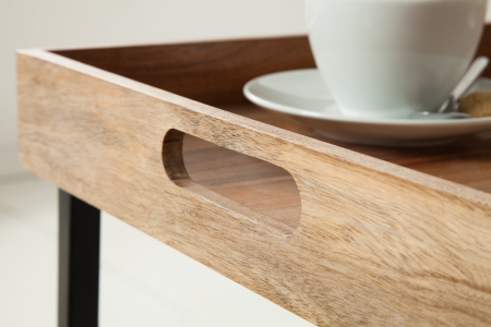 Tavă CIANO 40 cm din lemn de salcâm, fără ramă [6]