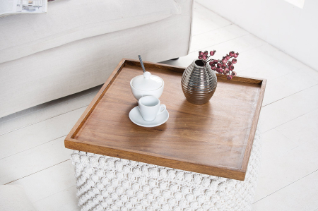 Tavă MAKASSAR 50 cm din lemn de sheesham [5]