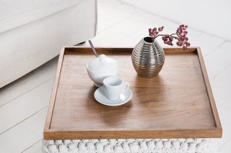 Tavă MAKASSAR 50 cm din lemn de sheesham [4]