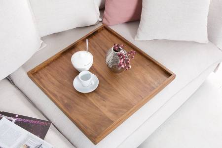 Tavă MAKASSAR 50 cm din lemn de sheesham [2]