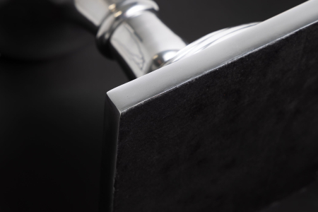 Vază GOAL 60 cm argintiu [6]