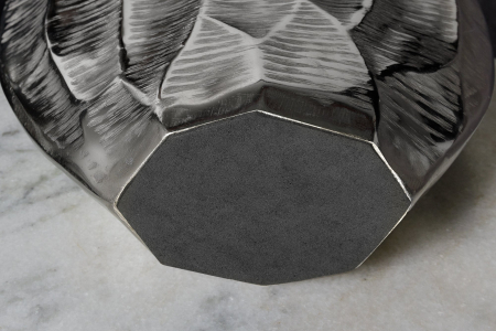 Vază ORGANIC ORIENT 45 cm argintiu [7]