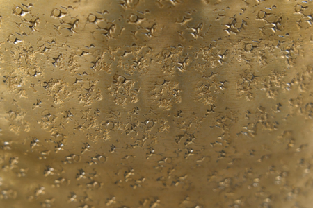 Vază ORIENTAL 50 cm cu efect de lovituri de ciocan auriu [5]