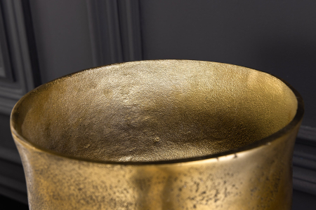 Vază pentru plante FACE, set de 2, aluminiu, alamă antică [6]