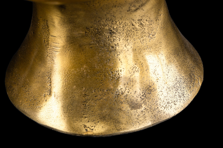 Vază pentru plante FACE, set de 2, aluminiu, alamă antică [9]